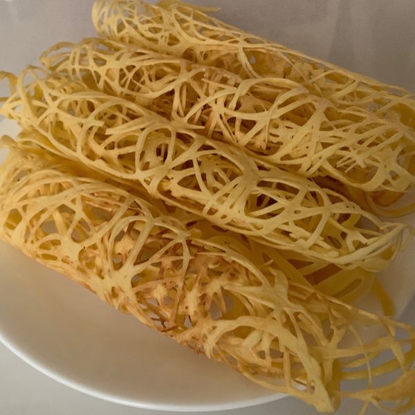 氣炸蕾絲蛋捲 : 陳佳欣一起做