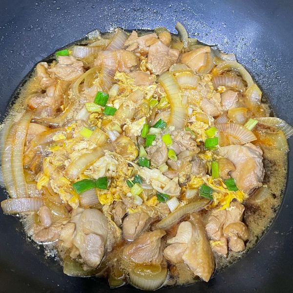 親子丼 : May Lo一起做