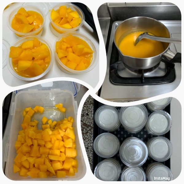 芒果鮮奶酪 : 曾凱翎一起做