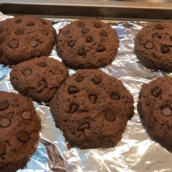 超鬆脆巧克力曲奇餅乾🍪 : 芝麻愛料理一起做