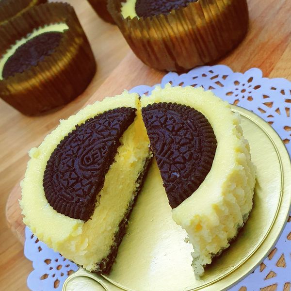 0reo 芝士杯子蛋糕 : 愛～在廚房一起做