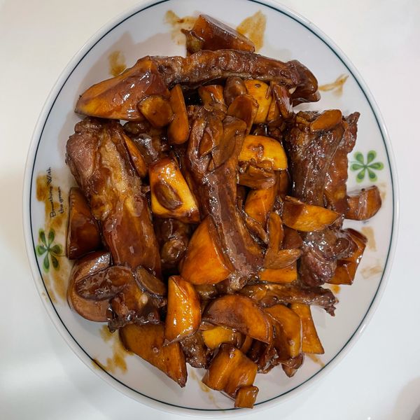 【無油料理】蜜汁豬肋排：Yuejing Lu 一起做