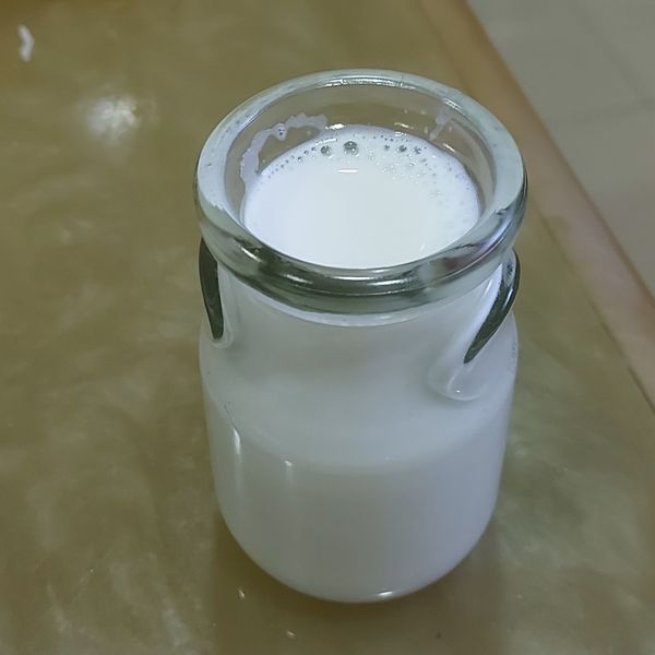 簡易版！鮮奶酪 : 粘粘一起做