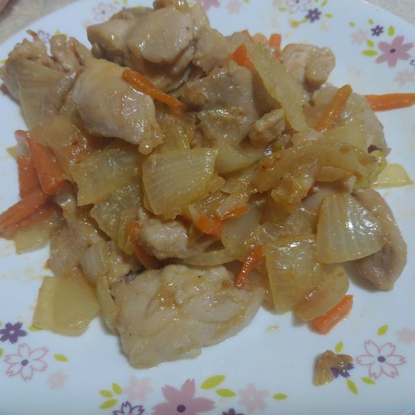 超下飯味增洋蔥雞腿 : ❤️甜莓❤️一起做