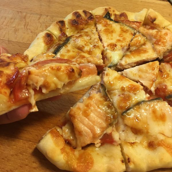 手作披薩 : (˶‾᷄ ⁻̫ ‾᷅˵)一起做