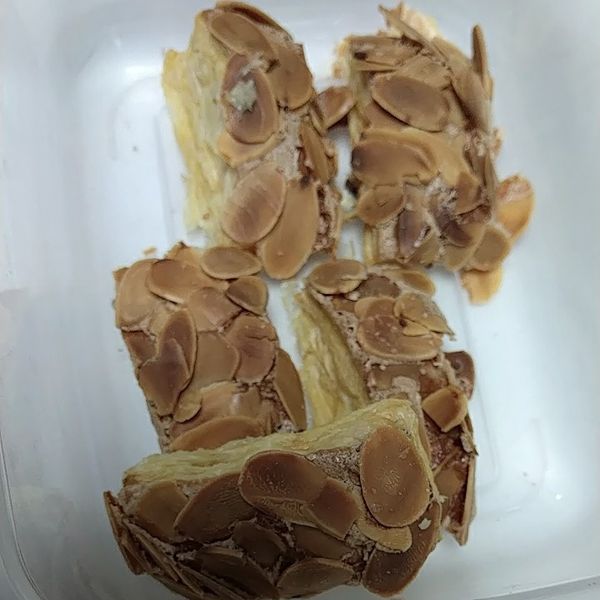 零技巧「杏仁千層酥」好酥脆、好好吃～ : 艾莉赫一起做