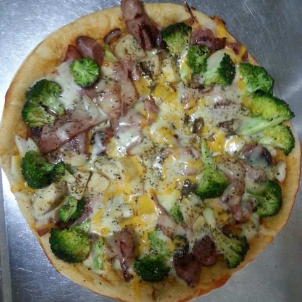 不用烤箱的 PIZZA : 蔡小雨一起做