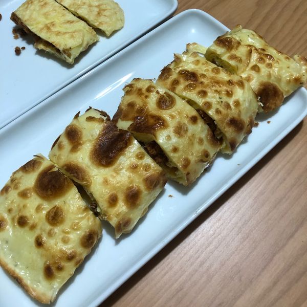 自製蛋餅皮💯 : 葉一起做