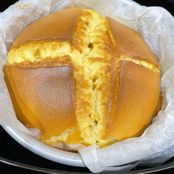 古早味起司蛋糕（氣炸鍋） : 葉小花一起做