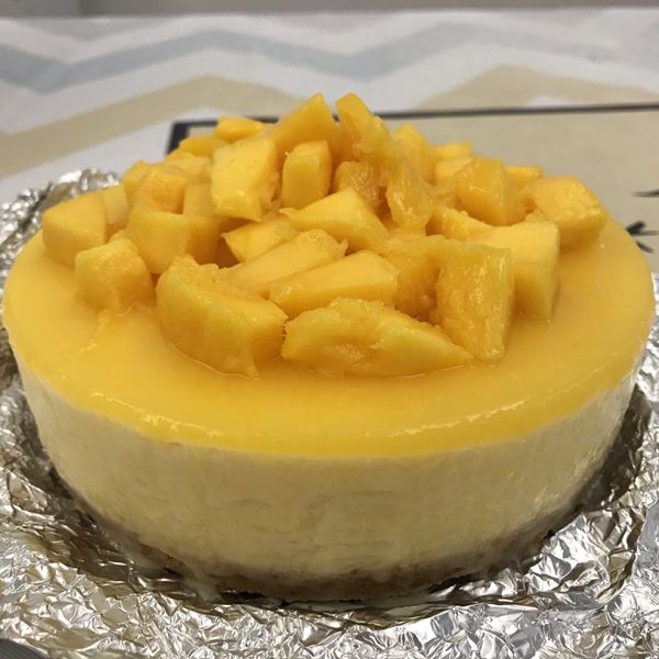 免烤箱《夏日芒果慕斯蛋糕》 : 尹涵兒一起做