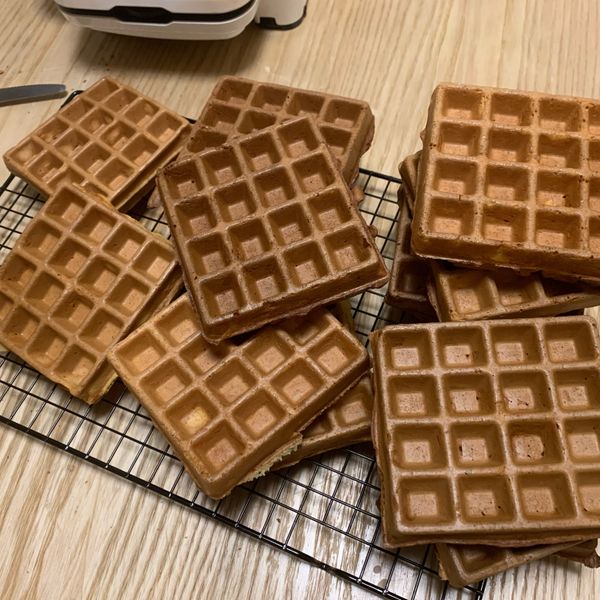 [矽谷美味人妻] 蜂蜜奶油格子鬆餅 : Chloe Lee一起做