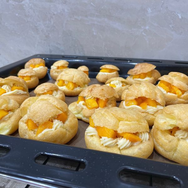 如何製作奶油泡芙 |簡單版 |不會失敗 : Ya Chuan一起做