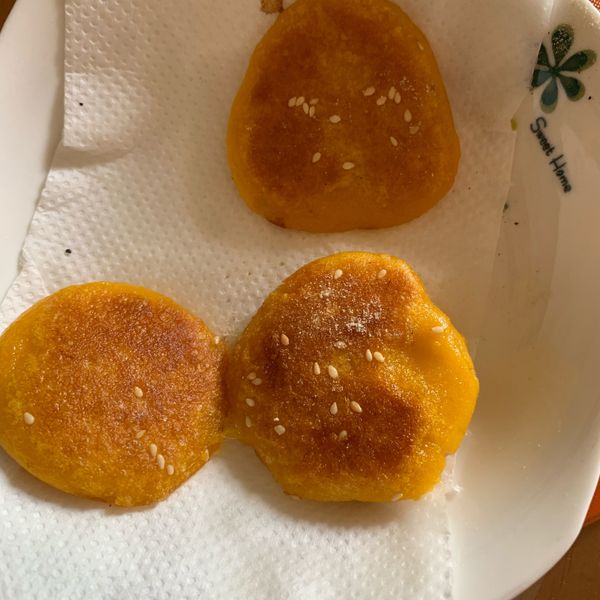 南瓜煎餅 : Zhang ya ting一起做