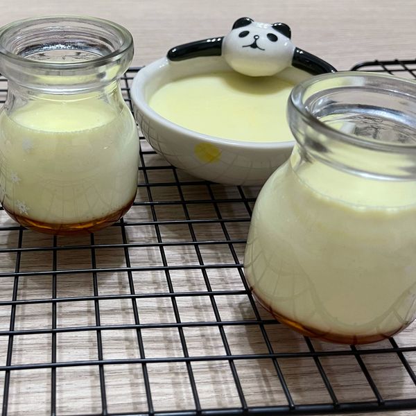 ♥甜點♥ 手做焦糖布丁(烤箱版+電鍋版) : 葉小花一起做