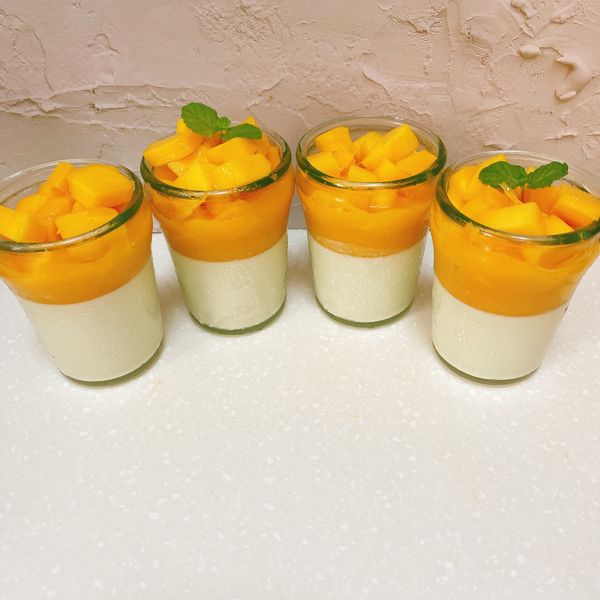 芒果鮮奶酪 : Sally Wu一起做