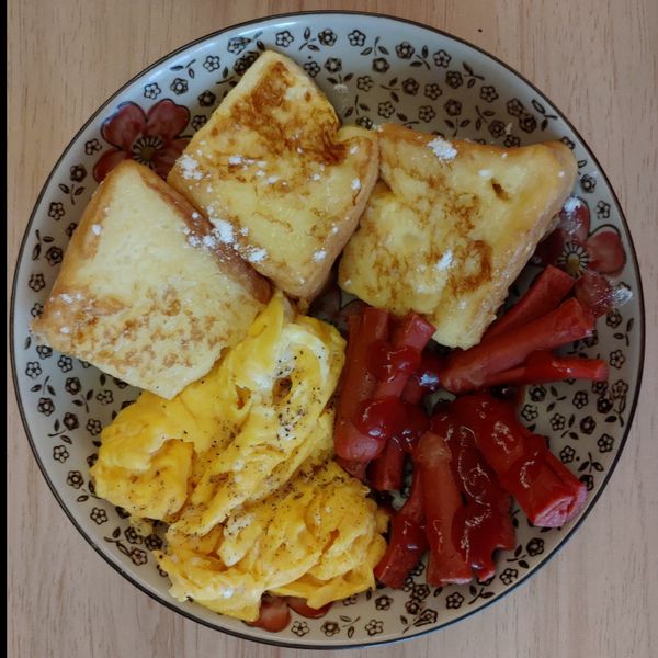 簡單美味的早餐-法國吐司 : 林太太一起做