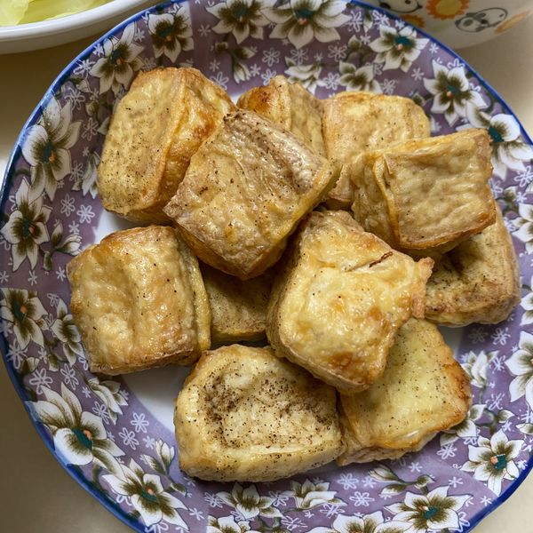 氣炸板豆腐(By比依氣炸鍋)：林淑萍 一起做