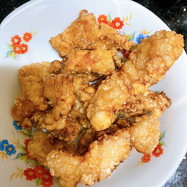 酥脆雞胸肉 : 丸子一起做