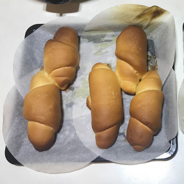 👩‍🍳鹽可頌奶油捲 : Rayina Tsai一起做