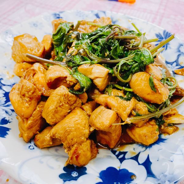 三杯雞(雞胸肉版本) : Fiona Wu一起做