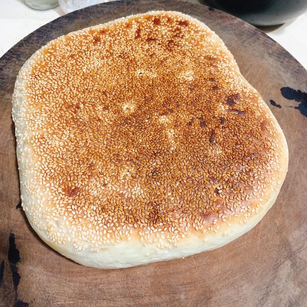 千層蔥花大餅：RY 一起做