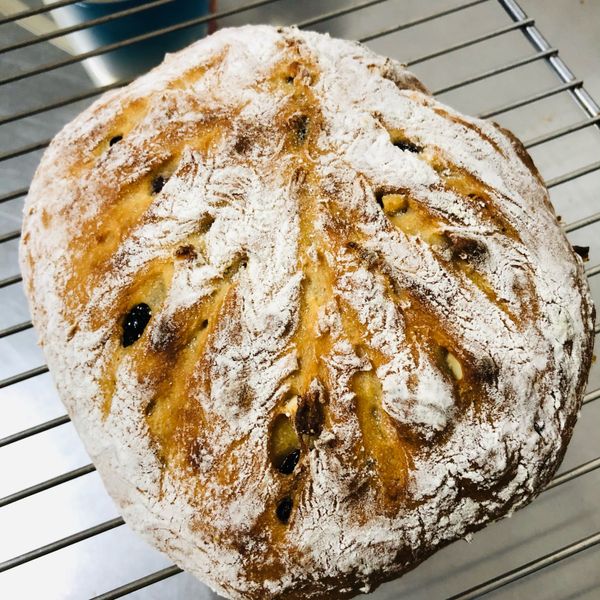 免揉歐式麵包 : 莊婉伶一起做