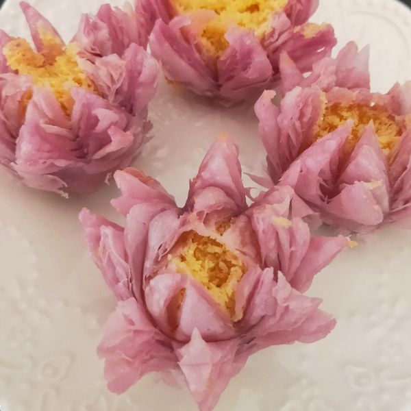 荷花酥：姑姆 一起做