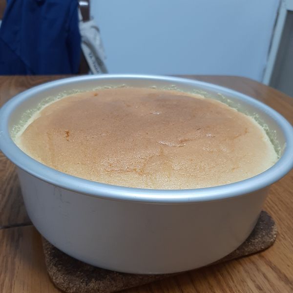 古早味海綿蛋糕 : 晴天娃娃一起做