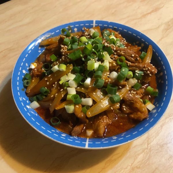 辣炒韓式豬五花 : 賴麗萍一起做