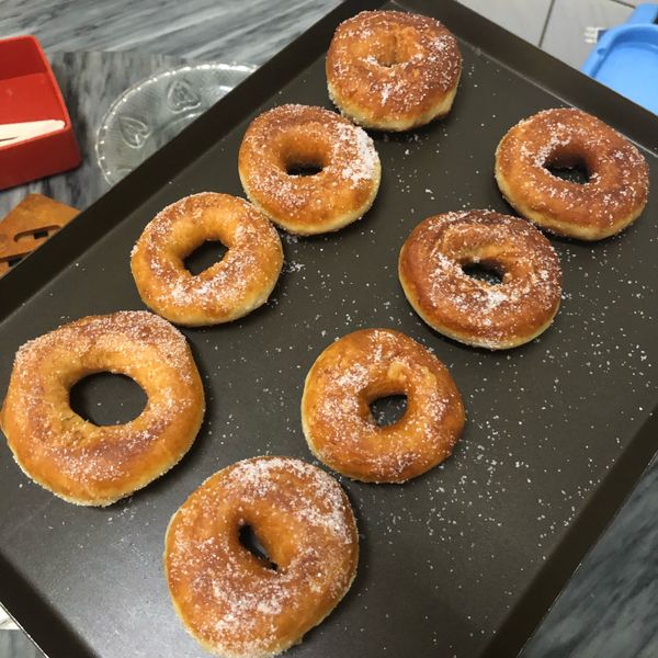 簡單 古早味甜甜圈 : YuZih Tsai一起做