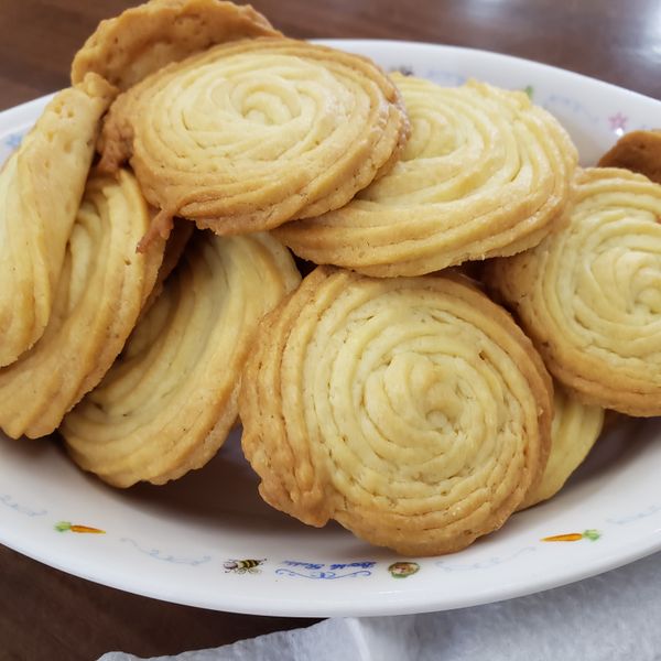 奶油曲奇餅乾 : Cilver Devorak一起做