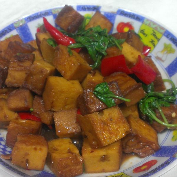 三杯百頁豆腐：Chiao-wen Pai 一起做