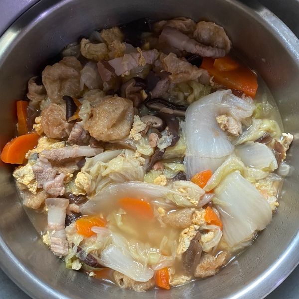 家常白菜滷 : 琪琪一起做