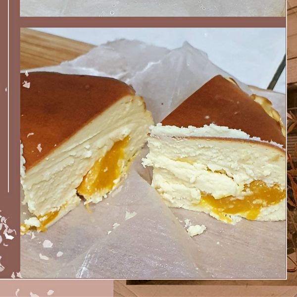 零技巧！新手上路—巴斯克乳酪蛋糕（6吋） : 晴姐姐一起做