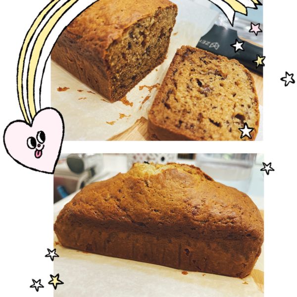 超簡易香蕉蛋糕 ｜一個大碗快速完成🥣 : wei一起做