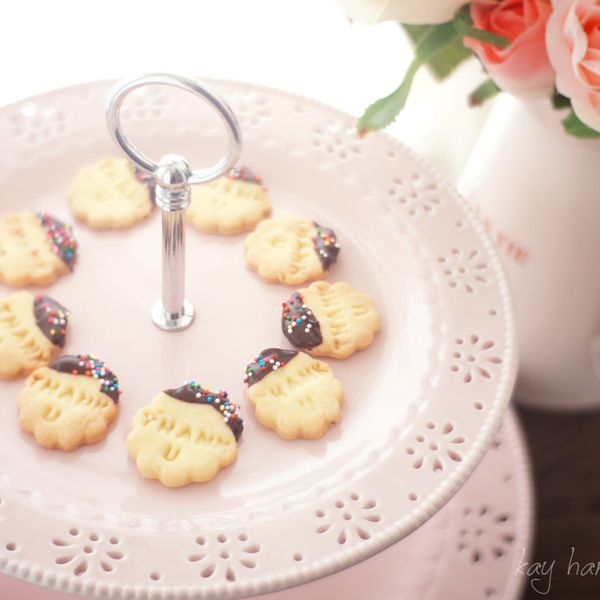 感謝餅乾 : 福山鴨子K一起做