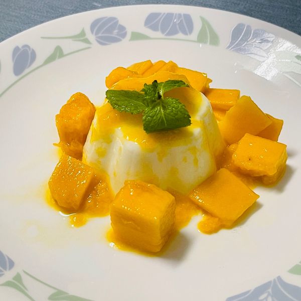 芒果鮮奶酪(不加鮮奶油) : 莊婉伶一起做