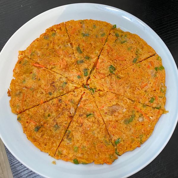 韓式泡菜煎餅:吳昀蓁 一起做