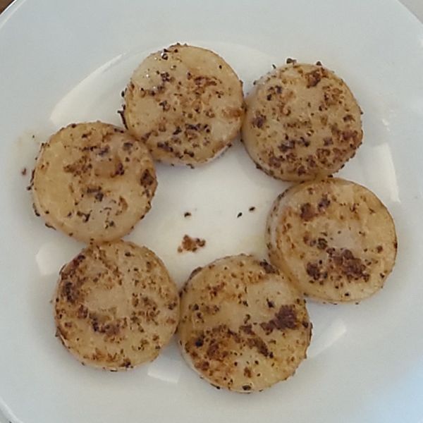 生煎干貝 : 小兔一起做