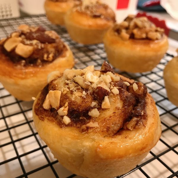 核桃肉桂捲 Cinnamon Rolls : wen wen一起做