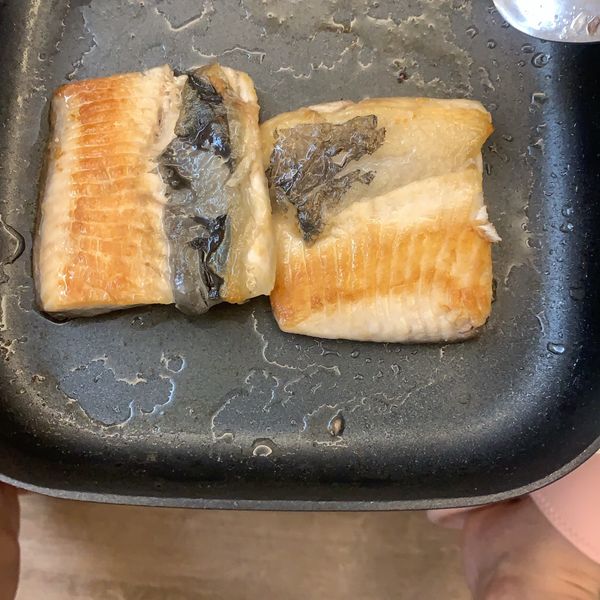✔️乾煎虱目魚肚🐟：添菜大廚 一起做