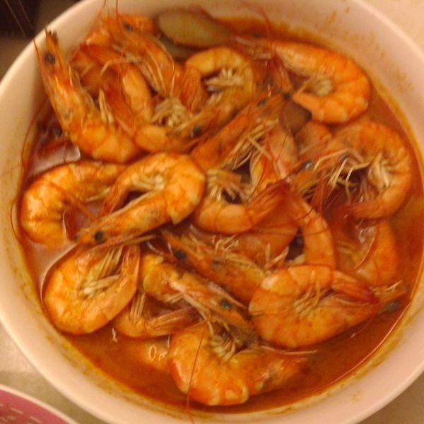 力力隨意煮-麻油蝦 : 賴小艾一起做