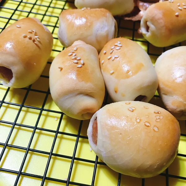 小熱狗麵包捲 : Shan Lai一起做