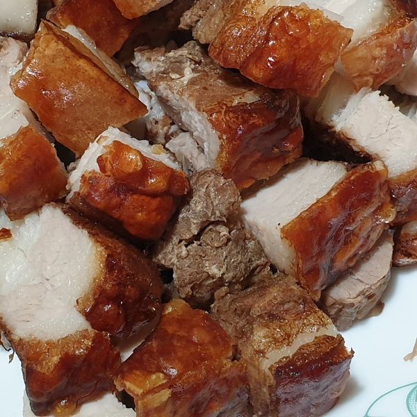 免戳洞免鋪鹽的氣炸脆皮燒肉：Shin San 一起做