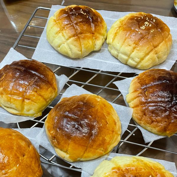 脆皮菠蘿麵包 : Jean一起做