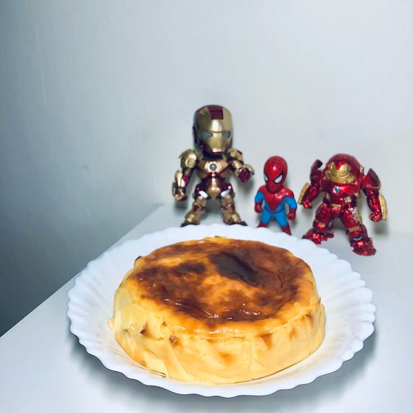 焦香🧀️巴斯克乳酪蛋糕🧀️ : Xiao7一起做