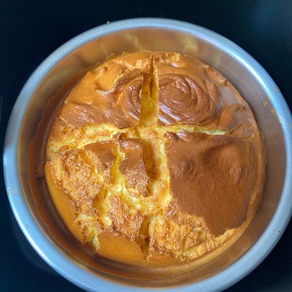 氣炸鍋 古早味蛋糕🍰：麵 一起做