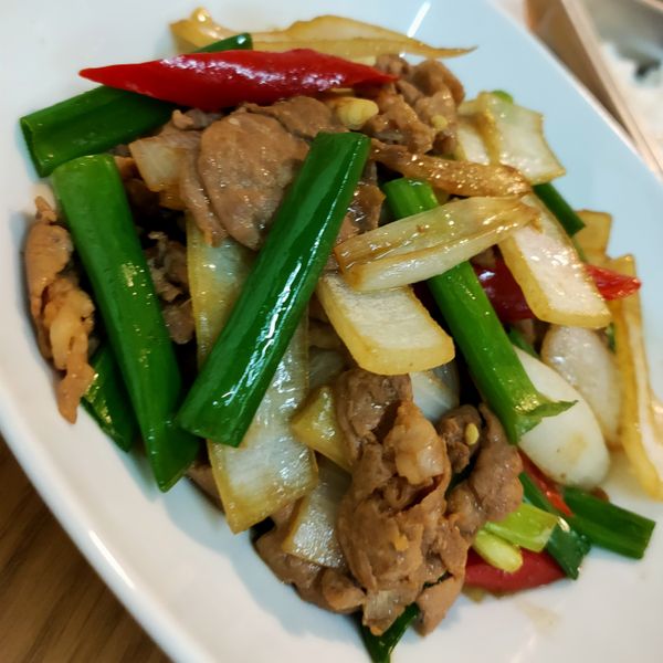 蔥爆豬肉🐷 : 新手媳婦一起做