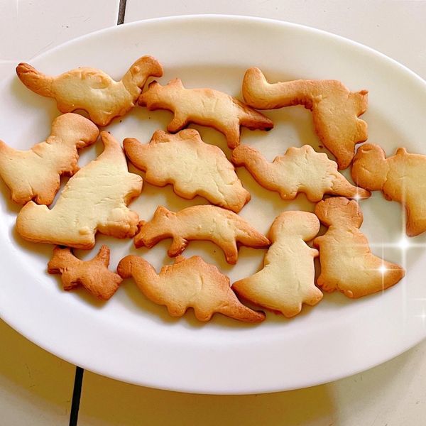 恐龍餅乾 : yoyo一起做