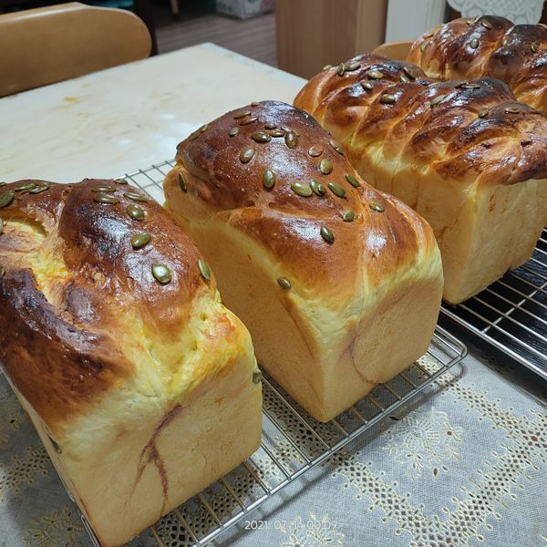 南瓜吐司：Cheng Hu 一起做